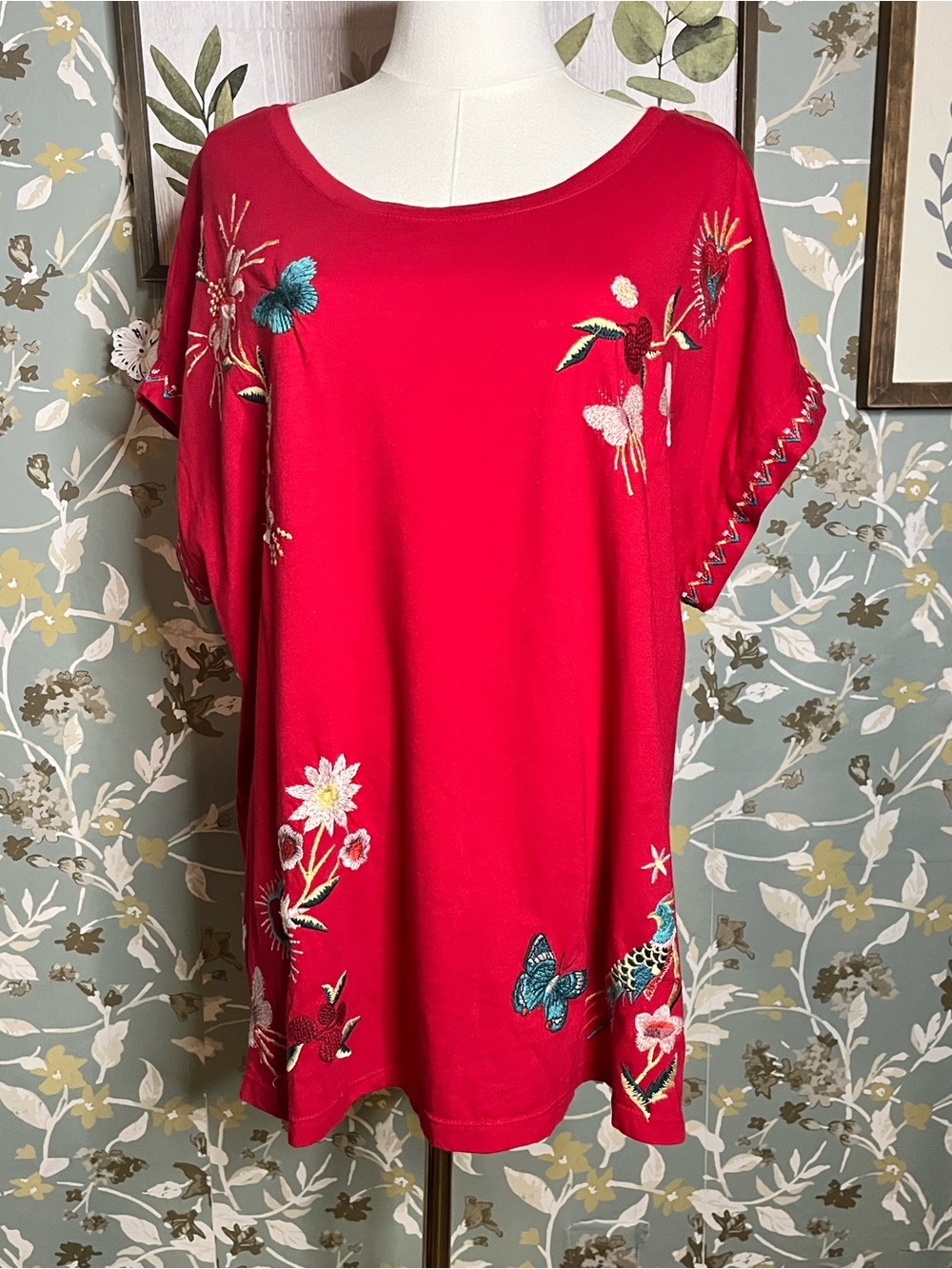 Johnny Was Shirt Size L